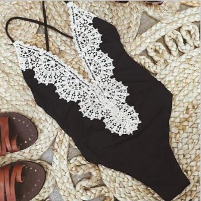 Sexy lace stitching One Piece Swimwear 36152IF